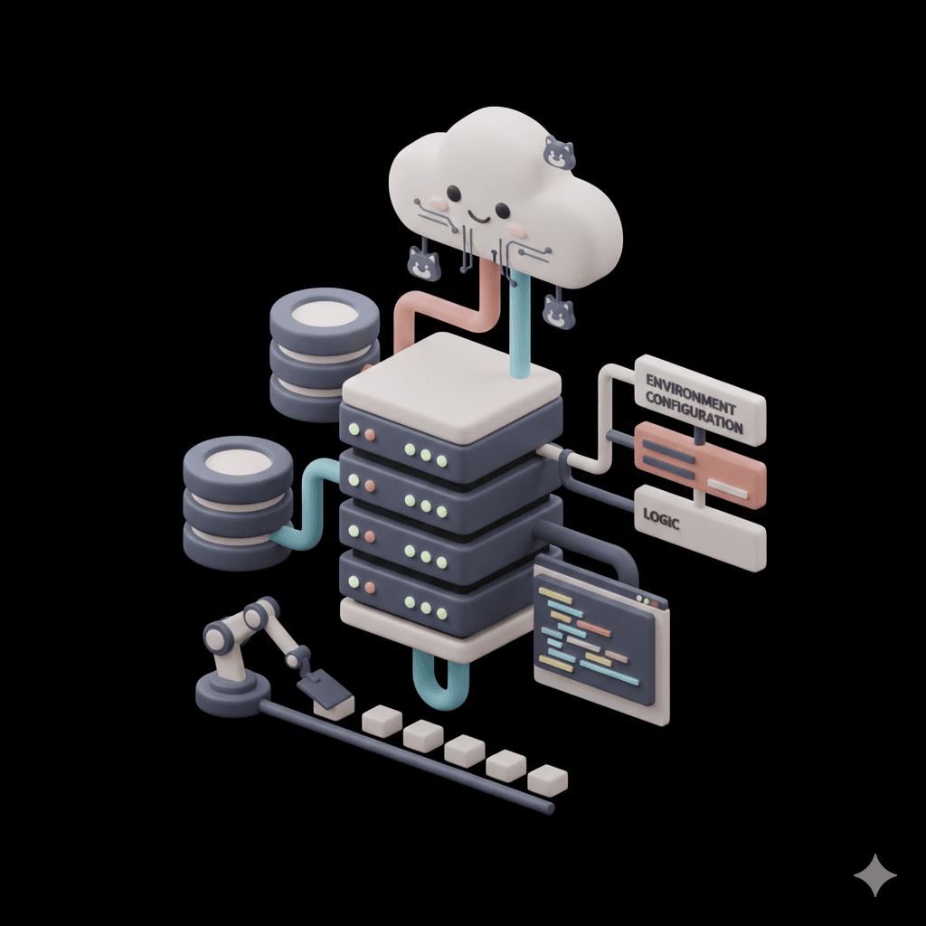 Сервер, базы данных и DevOps-база